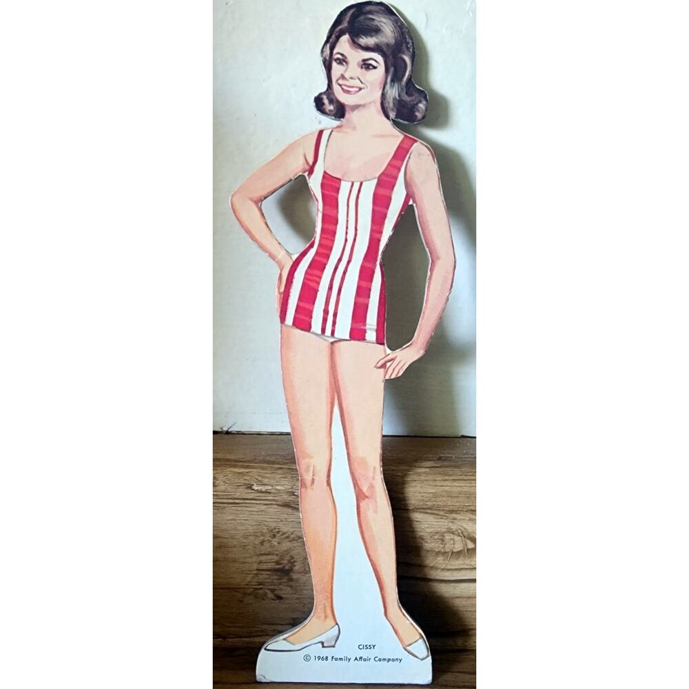 Vintage 1968 Family Affair Cissy Paper Doll Stand-Up Original Cut Out TV Show